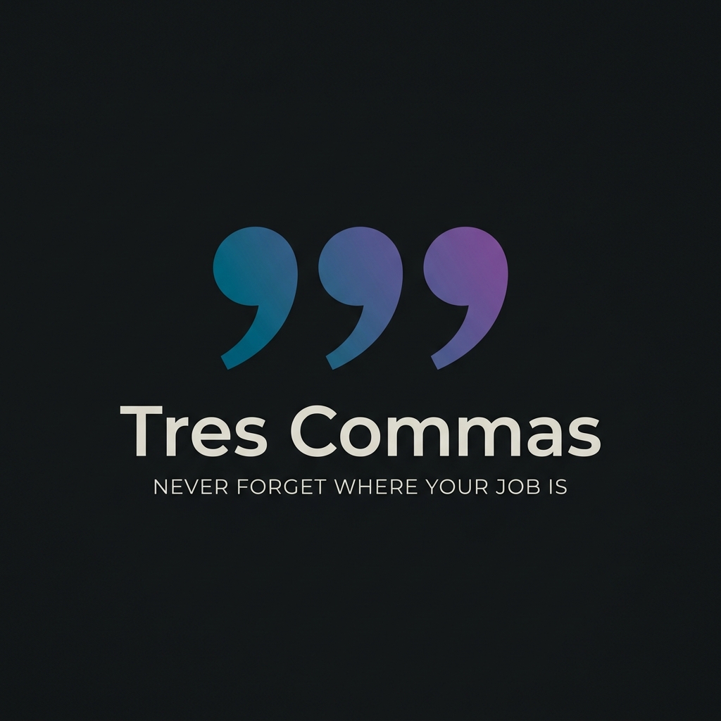 Tres Commas Logo
